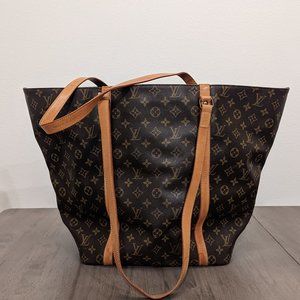 Louis Vuitton monogram sack tote